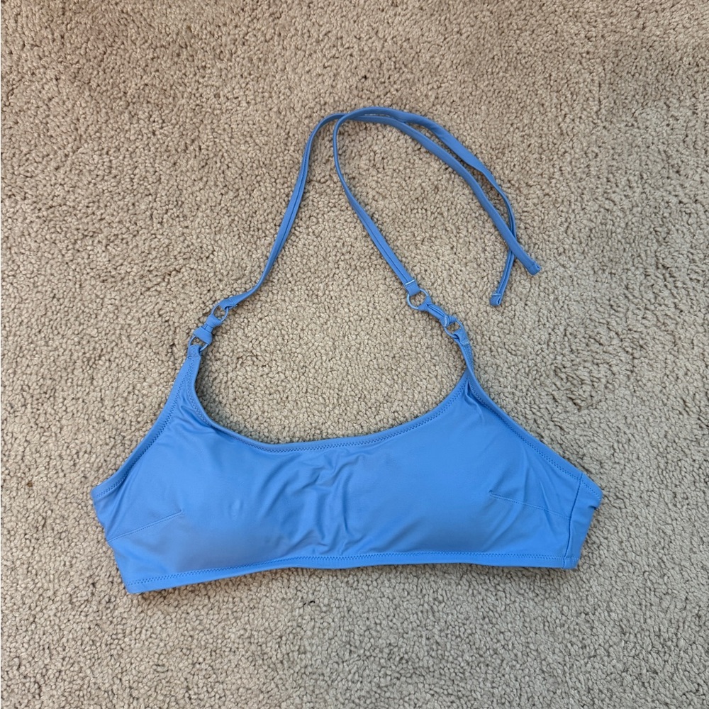 Aerie Blue Halter Bikini Top